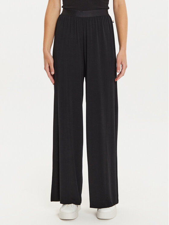 BOSS Boss Dressipüksid Bea 50525712 Must Relaxed Fit