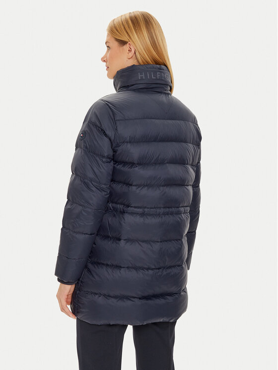 Tommy Hilfiger Tommy Hilfiger Vatovaná bunda WW0WW43119 Tmavomodrá Regular Fit