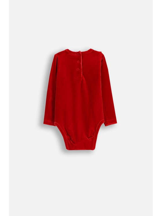 Coccodrillo Coccodrillo Dětské body ZC5112104EBG-009 Červená Regular Fit