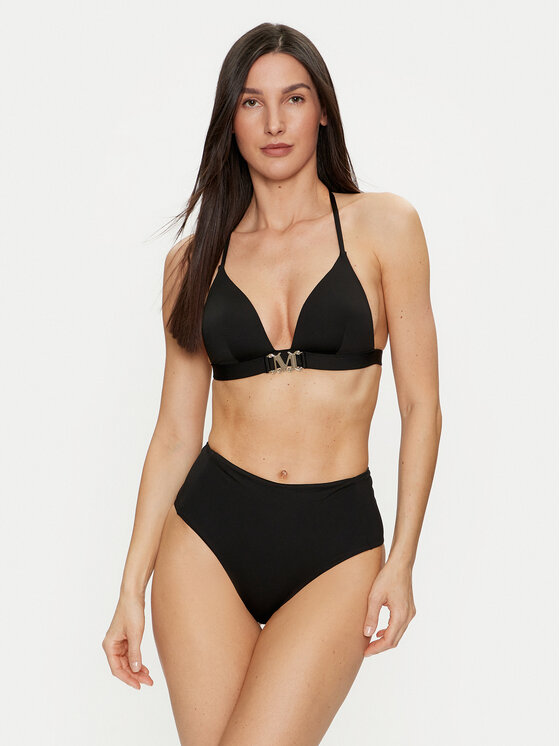 Max Mara Beachwear Max Mara Beachwear Góra od bikini Astra 2416821109 Czarny