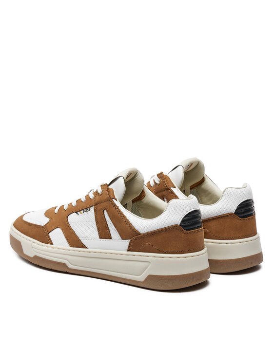 BOSS Boss Sneakersy Baltimore Tenn Nupf 50517302 Hnedá