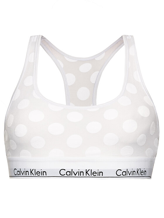 Calvin Klein Underwear Calvin Klein Underwear Sutien top Unlined 000QF5847E Alb