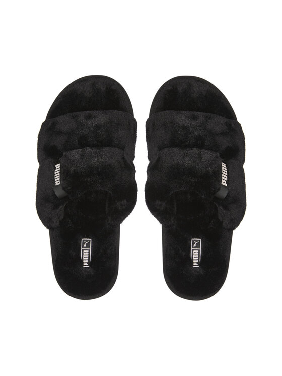 Puma Puma Klapki 387522 Czarny