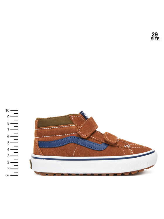 Vans Vans Sneakersy MTE SK8-Mid Reissue V VN000D10N1Z1 Pomarańczowy