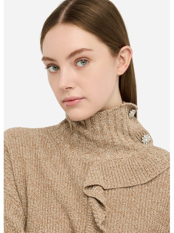 Liu Jo Liu Jo Maglione MF5052MS041P9120 Marrone Regular Fit