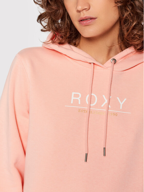 Roxy Roxy Bluza Day Breaks Brushed ERJFT04483 Różowy Regular Fit