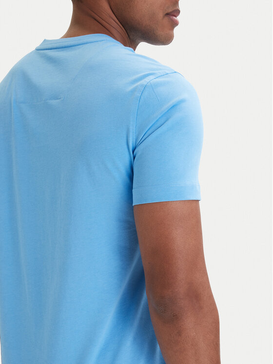 Aeronautica Militare Aeronautica Militare Tričko 261TS1580UJ00372 Modrá Regular Fit