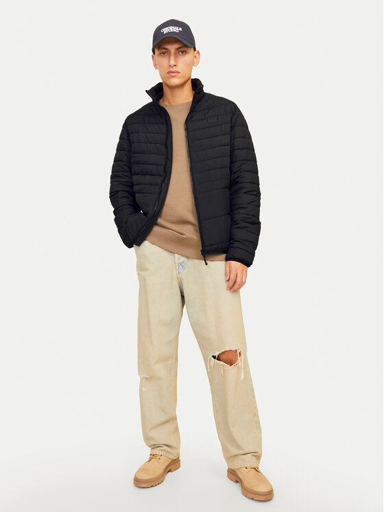 Jack&Jones Jack&Jones Μπουφάν μεταβατικό State 12256985 Μαύρο Regular Fit