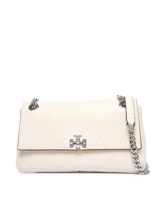 Tory Burch Tory Burch Τσάντα Charlie Quilted 185829 Κρεμ
