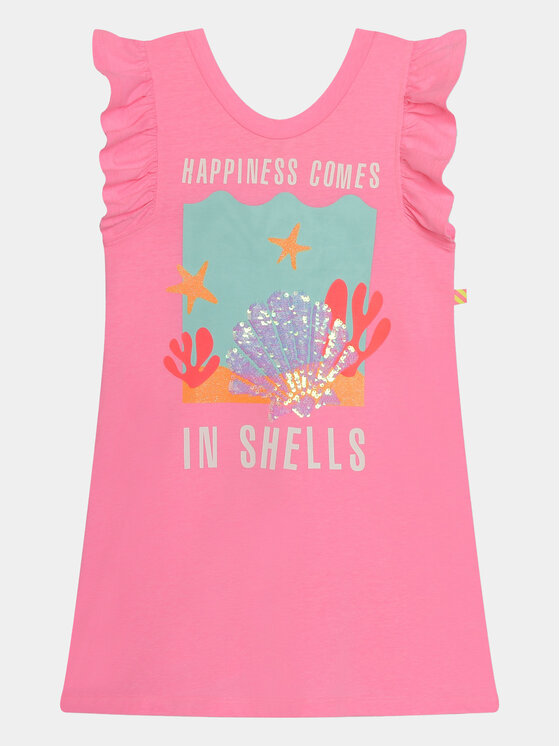 Billieblush Billieblush Літня сукня U20344 Рожевий Regular Fit