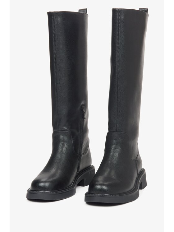 Estro Estro Μπότες ER00115866 Μαύρο