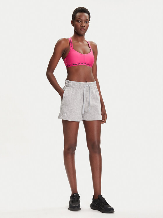 Under Armour Under Armour Pantaloni scurți sport Rival Fleece Short 1382723-011 Gri Loose Fit