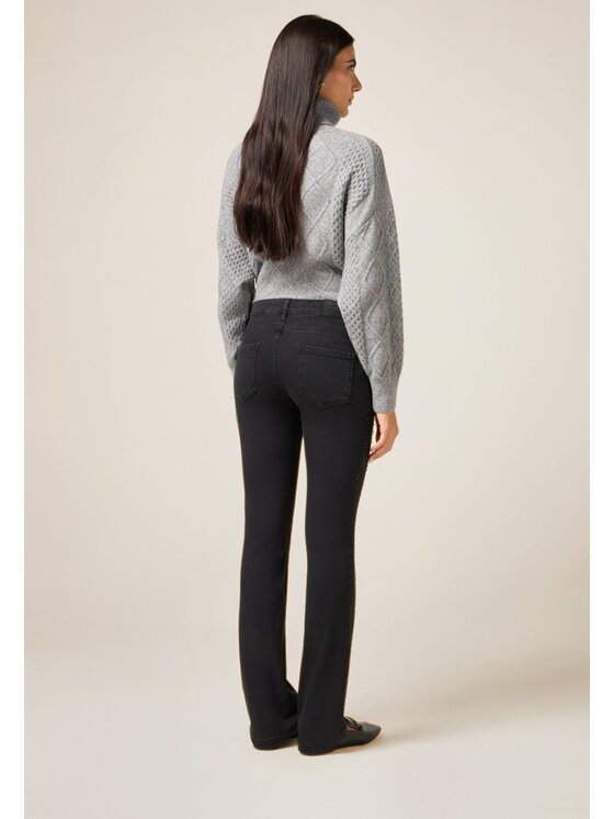 Oltre Oltre Jeans P413R008938N033 Nero Regular Fit