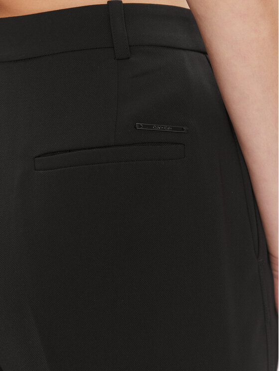 Calvin Klein Calvin Klein Stoffhose K20K206134 Schwarz Straight Fit