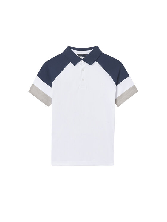Mayoral Mayoral Polo majica 6165 Bela Regular Fit