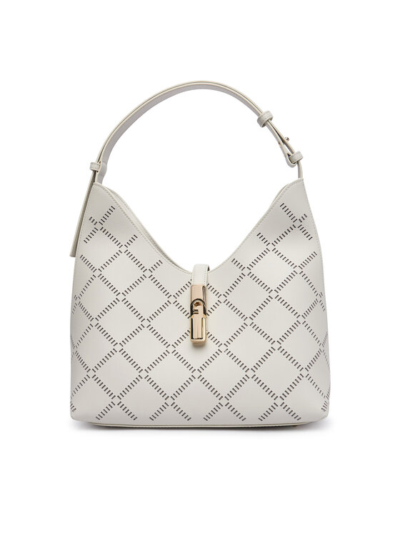 Furla Torebka Goccia M WB01499 BX3947 KH 1704S Biały