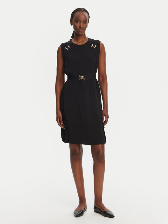 Liu Jo Sport Liu Jo Sport Повсякденна сукня TA5139 TS923 Чорний Regular Fit