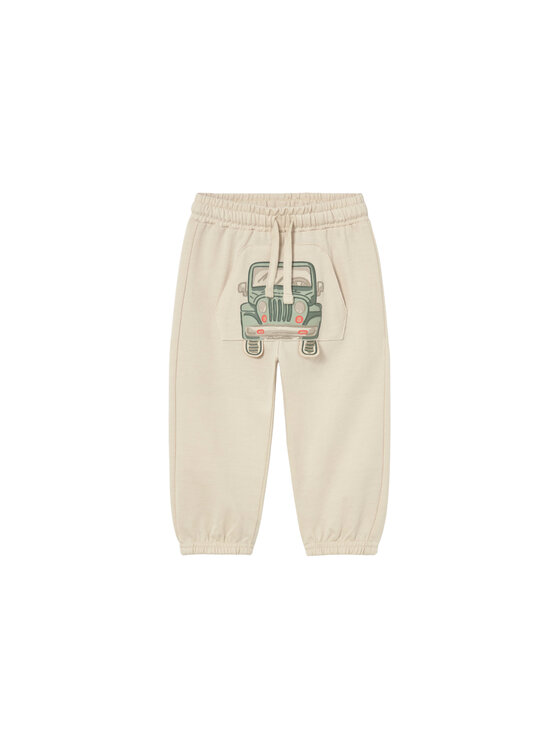 Mayoral Mayoral Pantaloni da tuta 1525 Beige Regular Fit