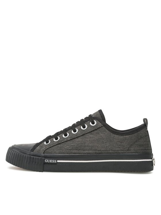 Guess Guess Teniși New Winners Low FM6NWL ELE12 Negru