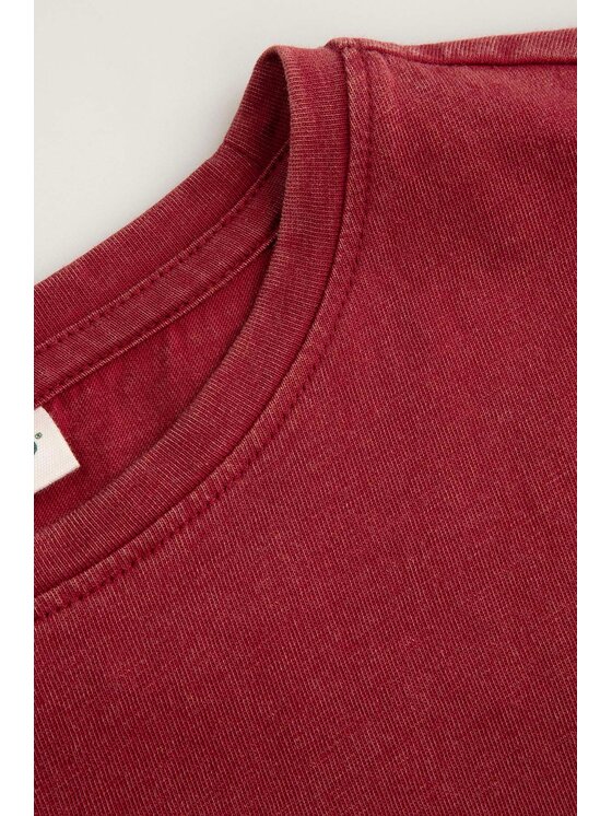 Coccodrillo Coccodrillo T-Shirt WC6143204GGJ-017 Bordó Regular Fit
