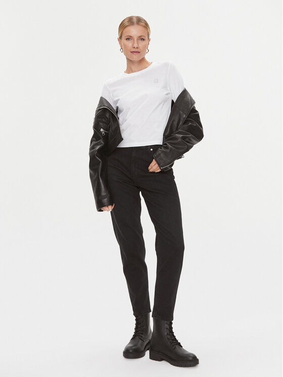 Calvin Klein Jeans Calvin Klein Jeans Μπλουζάκι Embro Badge J20J222884 Λευκό Regular Fit