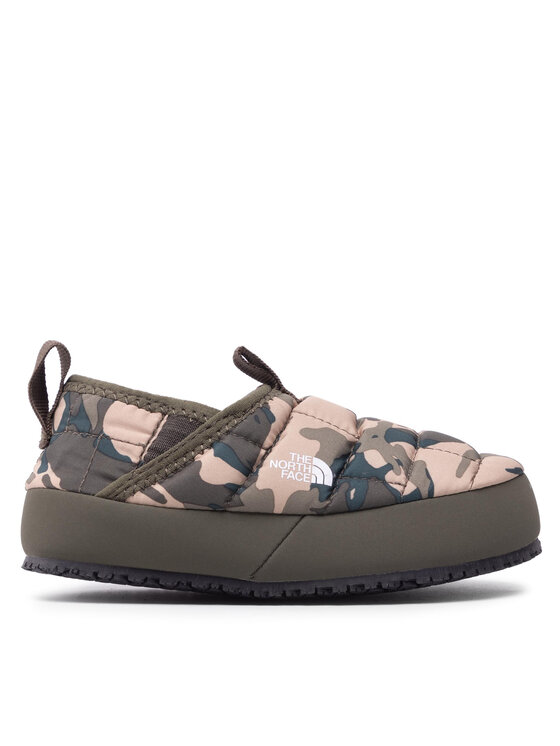 The North Face The North Face Kapcie Youth Thermoball Traction Mule II NF0A39UX28J1 Zielony