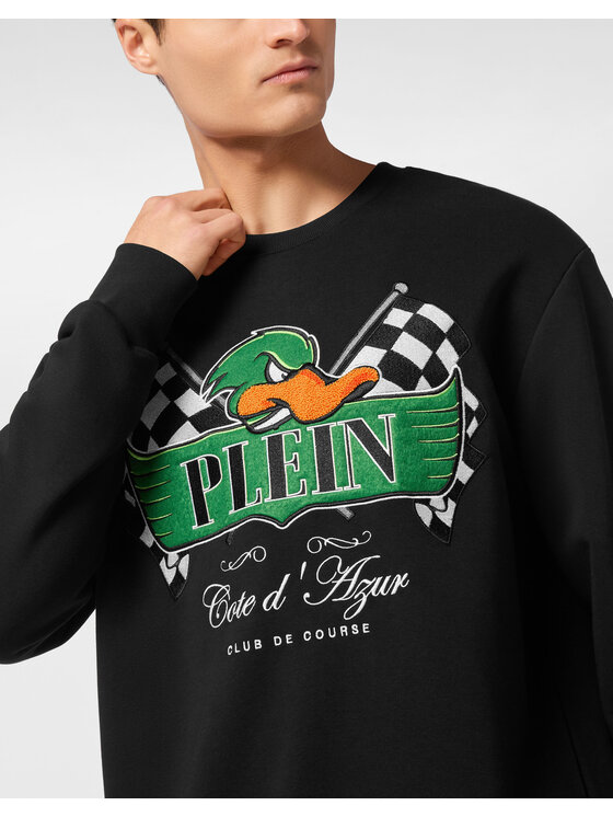 PHILIPP PLEIN PHILIPP PLEIN Bluza 24949 Czarny Regular Fit