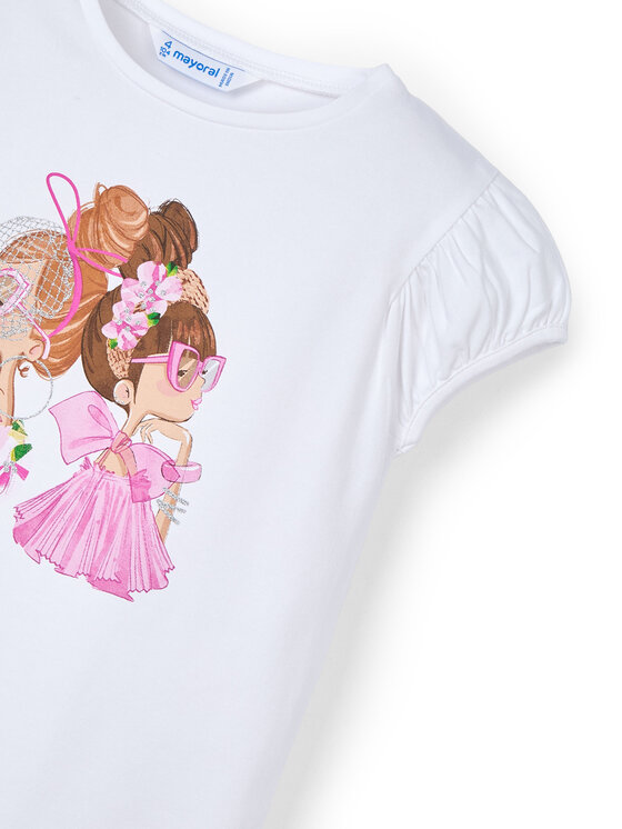 Mayoral Mayoral Футболка 3003 Écru Regular Fit