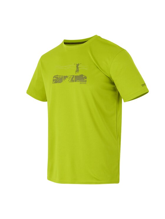 Regatta Regatta T-Shirt Fingal IX Zielony Short Fit