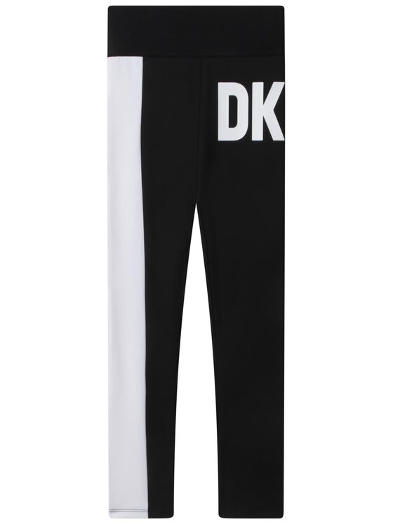DKNY DKNY Legginsy D34A81 S Czarny Regular Fit