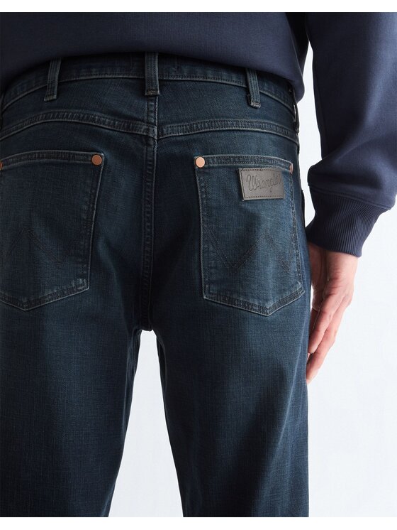 Wrangler Wrangler Jeansy LARSTON Niebieski Slim Fit