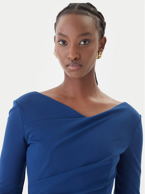 Rinascimento Rinascimento Coctailkleid CFC0127699003 Blau Slim Fit