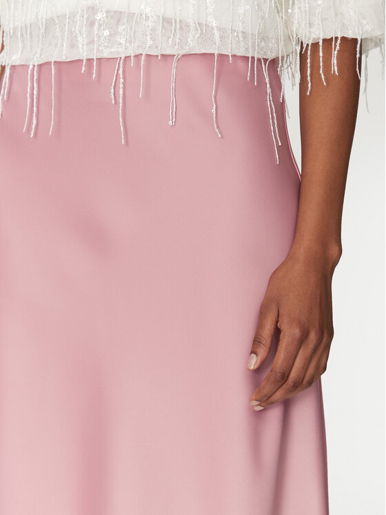 YAS YAS Trapezförmiger Rock Pella 26030737 Rosa Regular Fit