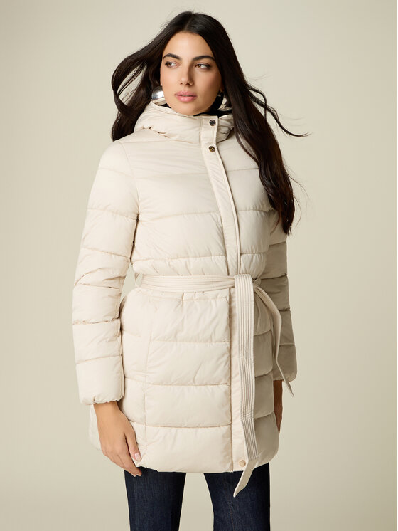 Oltre Oltre Giubbotto piumino F048R001551N003 Bianco Over Fit