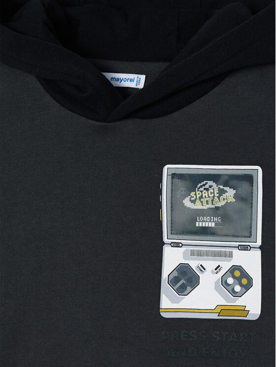 Mayoral Mayoral Світшот 4455 Сірий Regular Fit