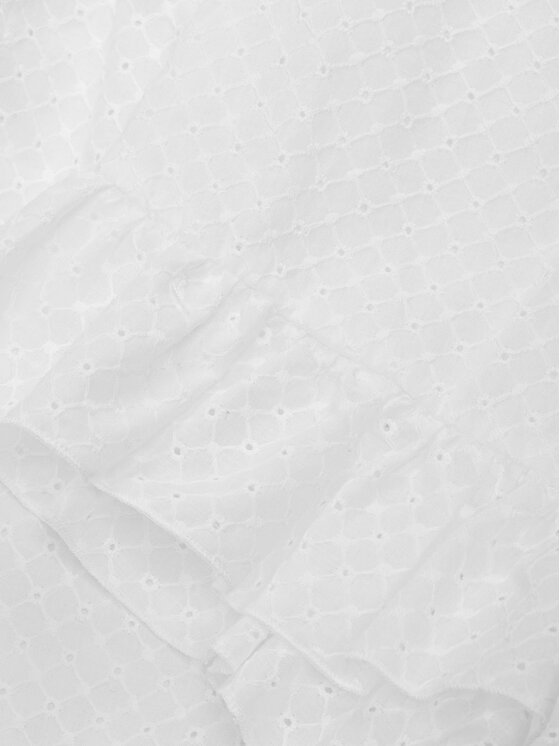 Le Collet Le Collet Szorty materiałowe LEVIN Biały Short Fit