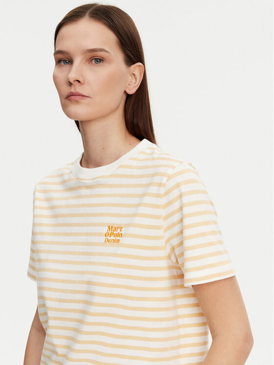 Marc O'Polo Denim Marc O'Polo Denim T-krekls 500 0005 953 Oranžs Relaxed Fit