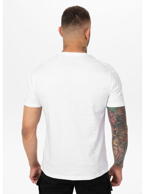 PITBULL PITBULL T-Shirt AUTOMATIC Biały Regular Fit