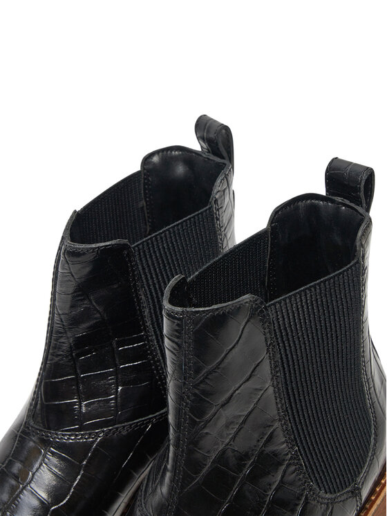 Clarks Clarks Kotníková obuv s elastickým prvkem Cologne Arlo 2 26178748 Černá