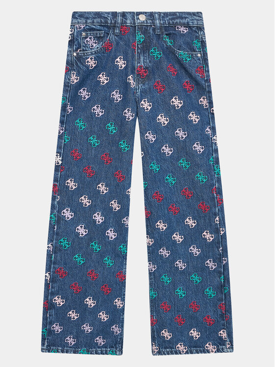 Guess Blugi J3YA00 D45E0 Albastru Relaxed Fit