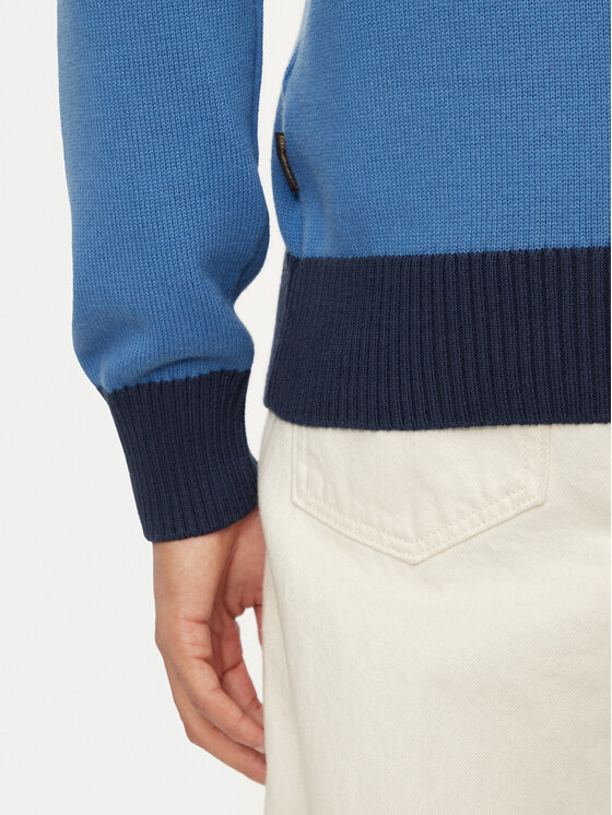 Napapijri Napapijri Rollkragenpullover D-Sardona NP0A4I2A Dunkelblau Regular Fit