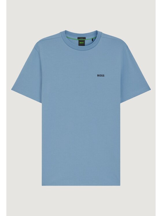 BOSS BOSS Футболка 50506373 Світло-синій Regular Fit