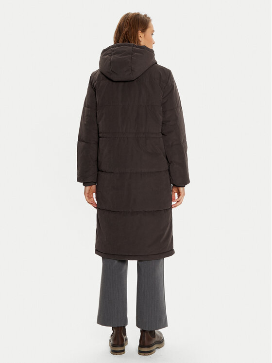 Wrangler Wrangler Zimní bunda 112358031 Hnědá Oversize