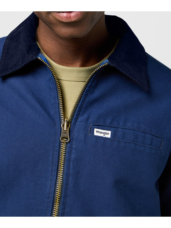 Wrangler Wrangler Kurtka bomber 112371573 Granatowy Regular Fit