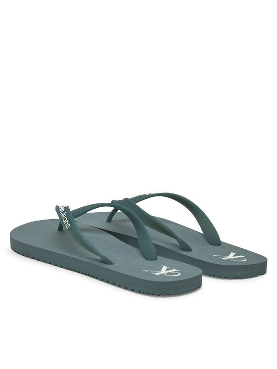 Calvin Klein Jeans Calvin Klein Jeans Infradito Beach Sandal Transparent Tpu YM0YM01267 Turchese