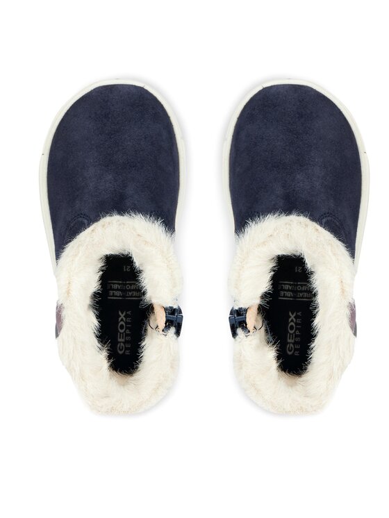 Geox Geox Snehule B Trottola Girl B364AA 00022 C0694 S Tmavomodrá