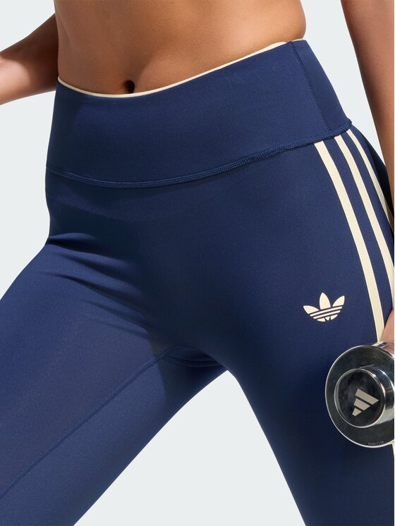 adidas adidas Legginsy 168702 Niebieski jasny Fitted Fit