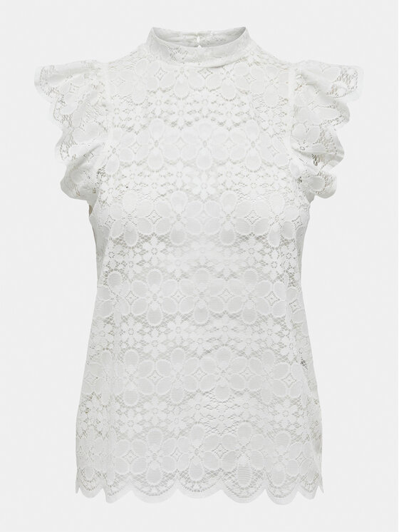 JDY JDY Blusa 15140241 Bianco Regular Fit