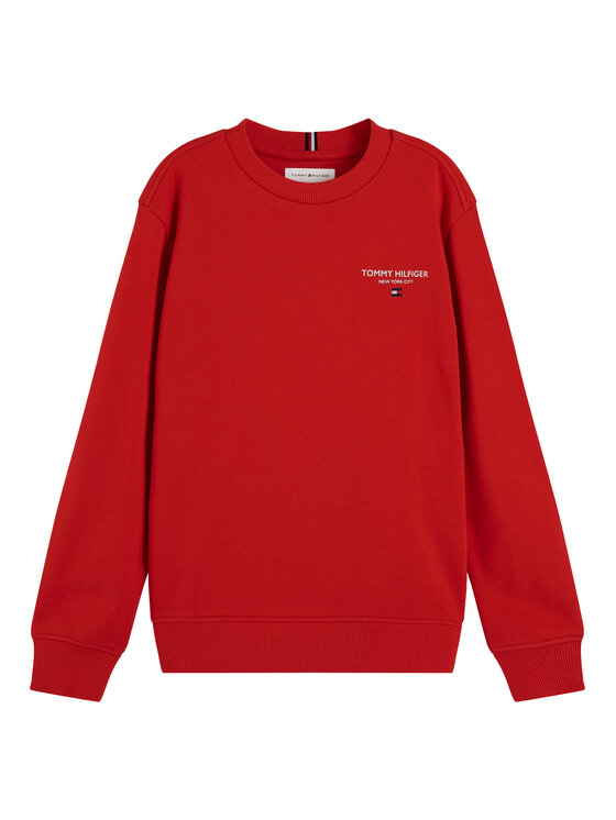 Tommy Hilfiger Tommy Hilfiger Džemperis Essential KB0KB10766 Raudona Regular Fit