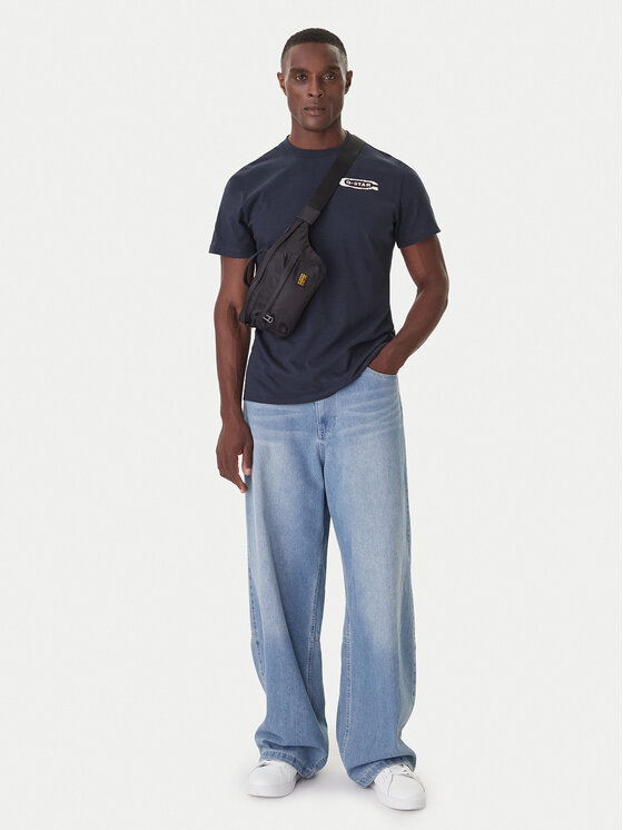 G-Star Raw G-Star Raw Marškinėliai Back Gr Arch D26047-C336 Juoda Regular Fit